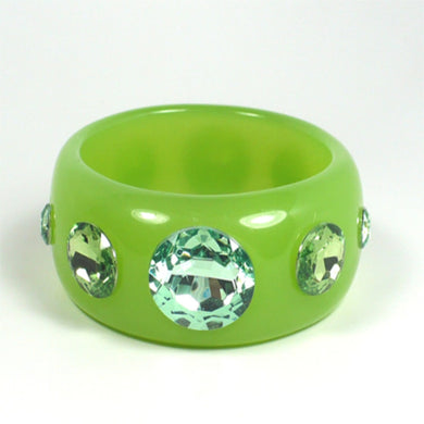 Green Statement Bracelet